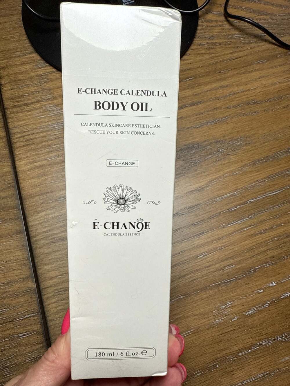 E-Change Calendula Body Oil 6 Fl Oz Bottle Exp 4/27 New unopened Box - sealed